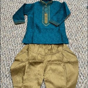 Indian ethnic wear for kids boys dhoti kurta